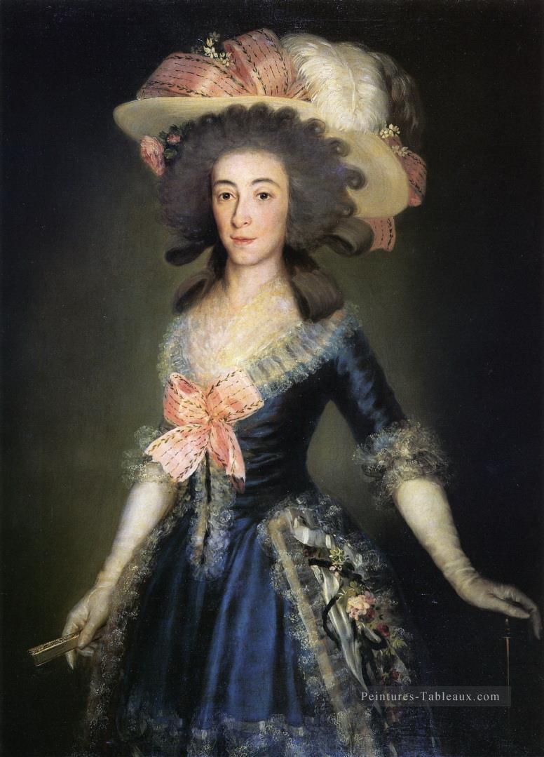 Comtesse Duchesse de Benavente Francisco de Goya Peintures à l'huile